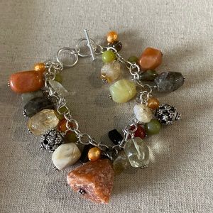 Silpada Multicolor Gemstone Bracelet